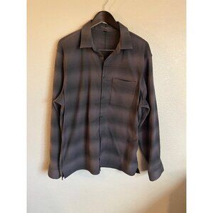 Lululemon Flannel Style Button Up‎ Shirt - Size L